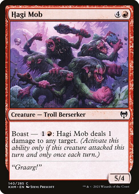 Hagi Mob - Kaldheim Common Card