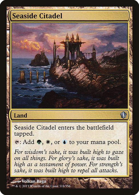 Seaside Citadel - Commander 2013 Uncommon Card