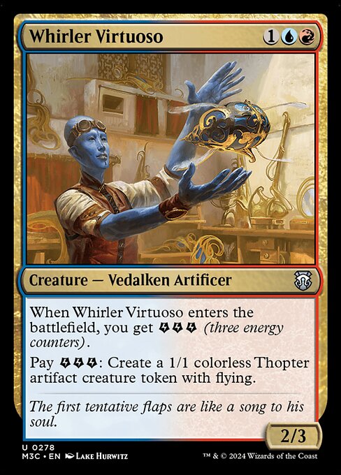 Whirler Virtuoso - Modern Horizons 3 Commander Uncommon Card
