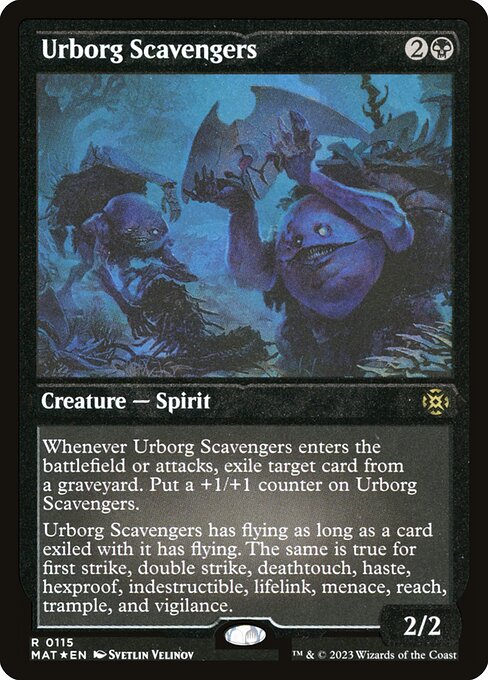 Urborg Scavengers - March of the Machine: The Aftermath Rare Card