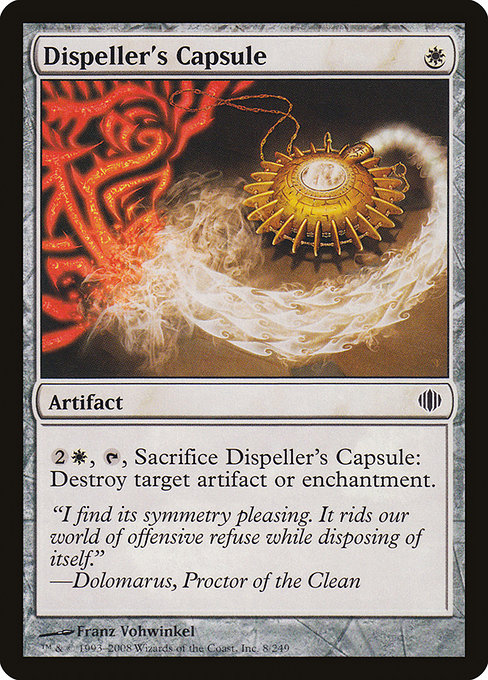 Dispeller's Capsule - Shards of Alara Common Card
