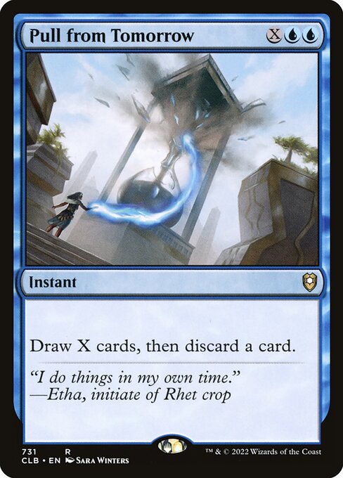 Pull from Tomorrow - Commander Legends: Battle for Baldur's Gate Rare Card