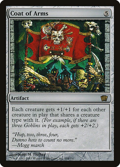 Coat of Arms - Eighth Edition Rare Card