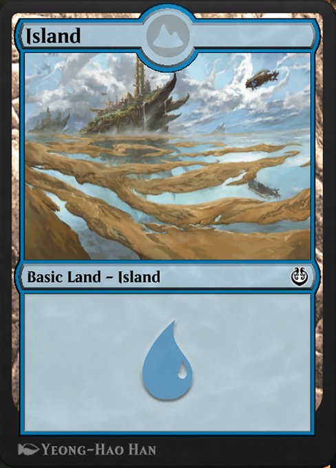 Island - Kaladesh Remastered Common Card