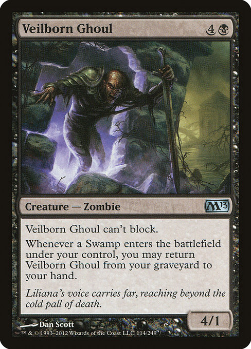 Veilborn Ghoul - Magic 2013 Uncommon Card
