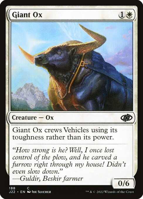 Giant Ox - Jumpstart 2022 Common Card