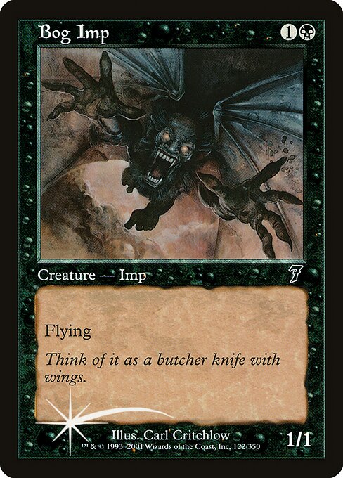 Bog Imp - Seventh Edition Common Card