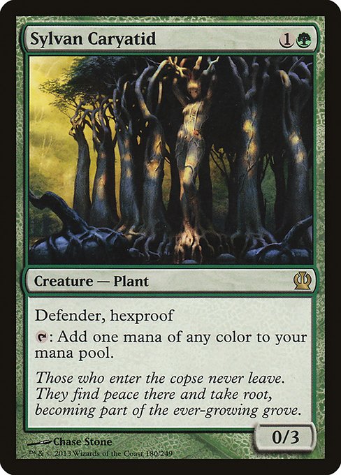 Sylvan Caryatid - Theros Rare Card