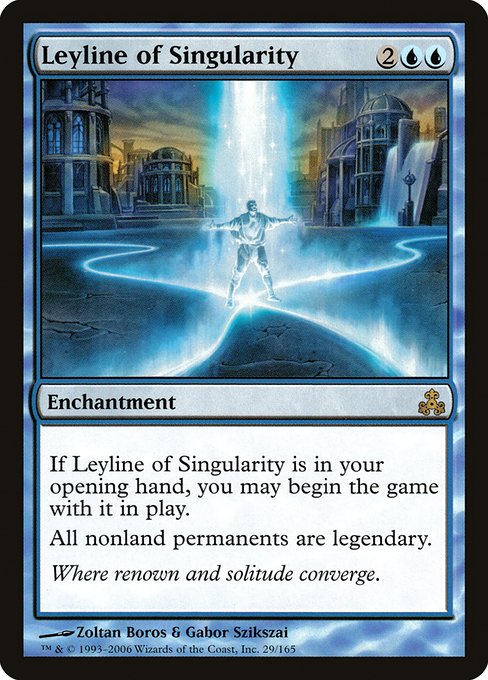 Leyline of Singularity - Guildpact Rare Card