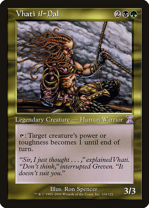 Vhati il-Dal - Time Spiral Timeshifted Special Card