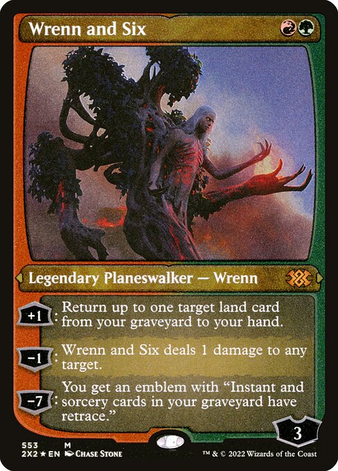 Wrenn and Six - Double Masters 2022 Mythic Card