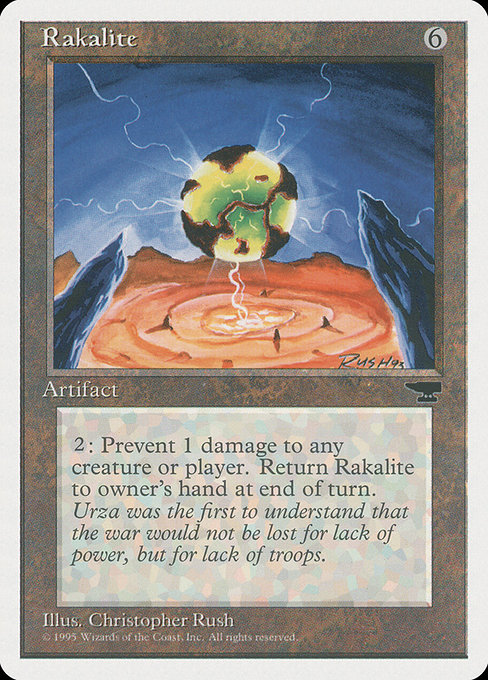 Rakalite - Chronicles Rare Card