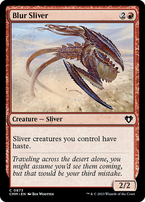 Blur Sliver - Commander Masters Common Card