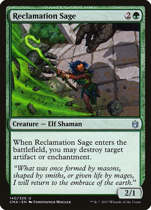 Reclamation Sage - Commander Anthology Uncommon Card