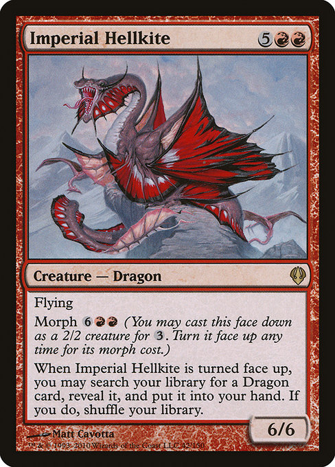 Imperial Hellkite - Archenemy Rare Card
