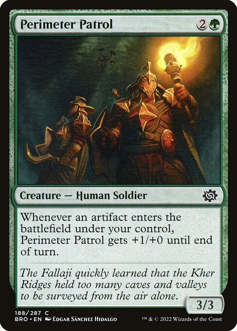 Perimeter Patrol - The Brothers' War Common Card