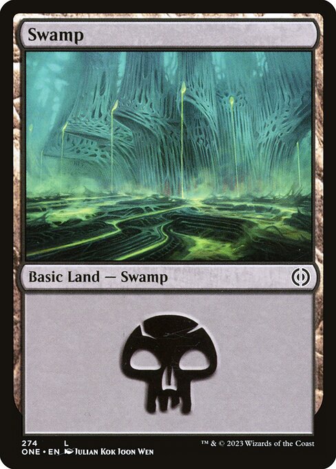 Swamp - Phyrexia: All Will Be One Common Card