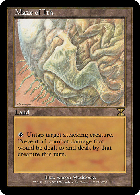 Maze of Ith - Masters Edition IV Rare Card