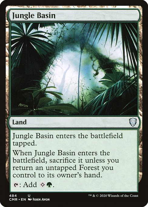 Jungle Basin - Commander Legends Uncommon Card