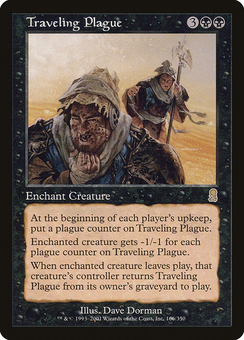 Traveling Plague - Odyssey Rare Card