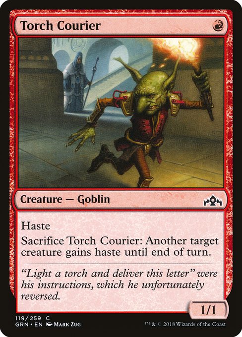 Torch Courier - Guilds of Ravnica Common Card