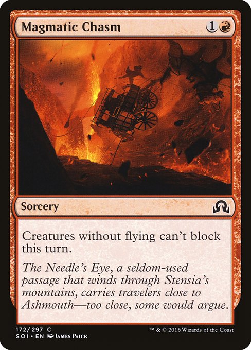 Magmatic Chasm - Shadows over Innistrad Common Card