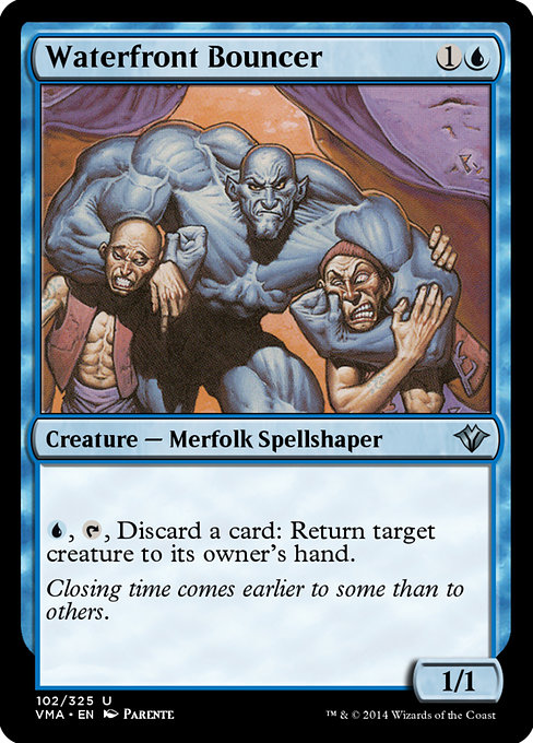 Waterfront Bouncer - Vintage Masters Uncommon Card