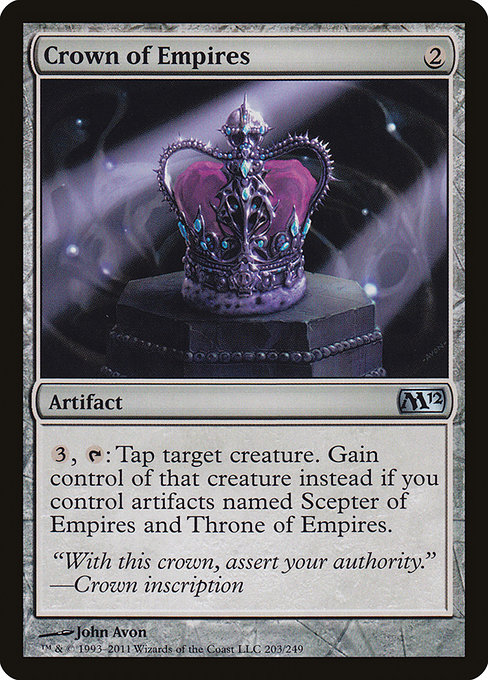 Crown of Empires - Magic 2012 Uncommon Card