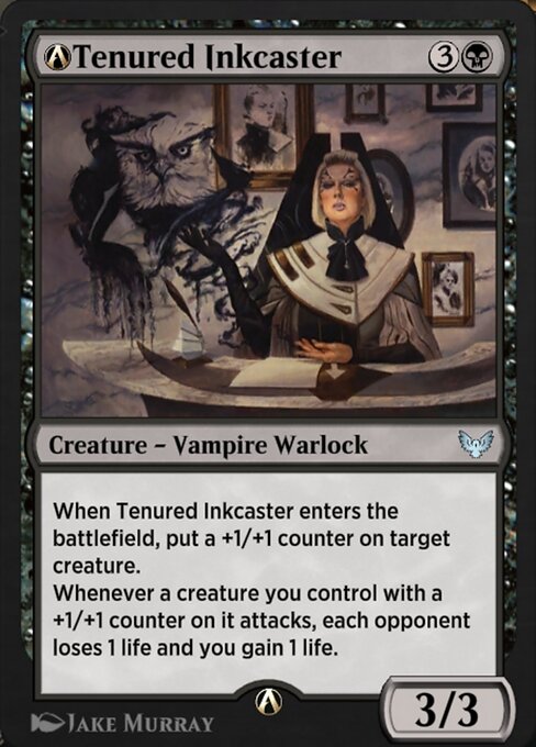 A-Tenured Inkcaster - Strixhaven: School of Mages Uncommon Card