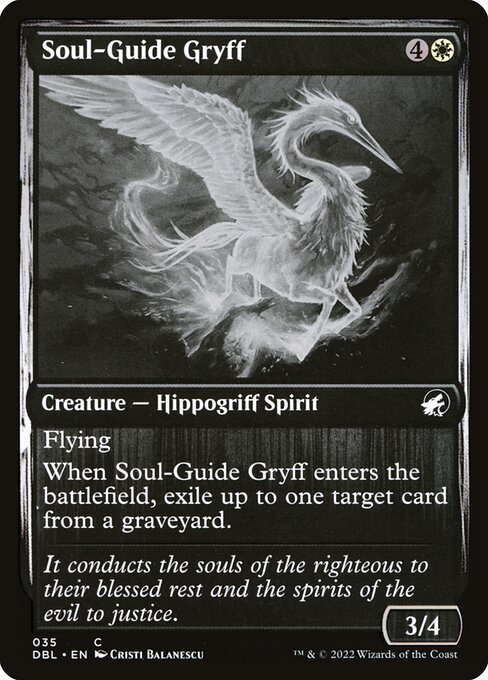 Soul-Guide Gryff - Innistrad: Double Feature Common Card