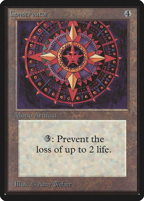 Conservator - Limited Edition Beta Uncommon Card