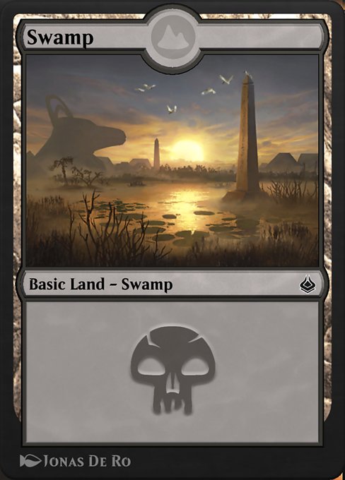 Swamp - Amonkhet Remastered Common Card