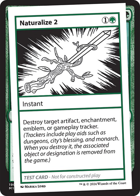 Naturalize 2 - Mystery Booster 2 Rare Card