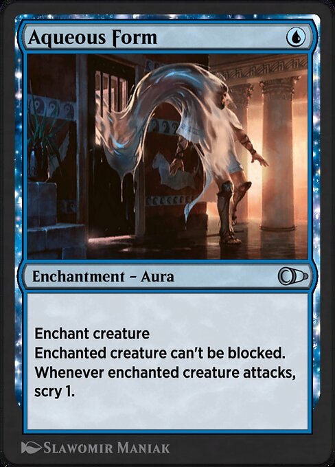 Aqueous Form - Pioneer Masters Uncommon Card