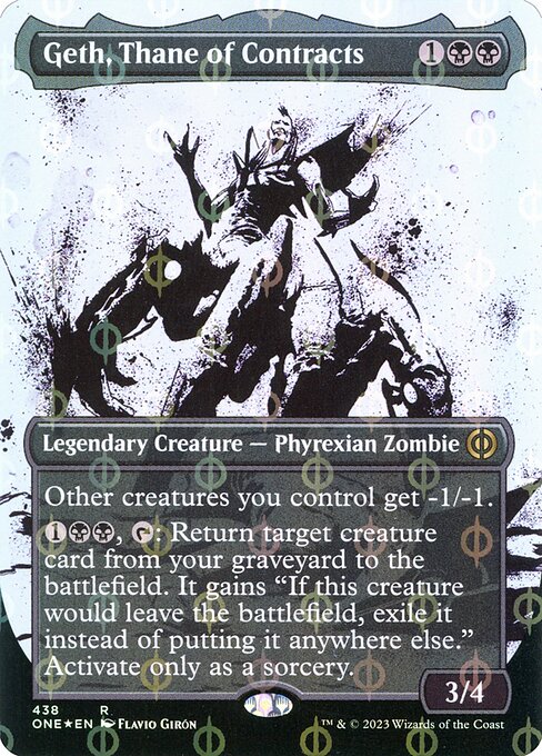 Geth, Thane of Contracts - Phyrexia: All Will Be One Rare Card