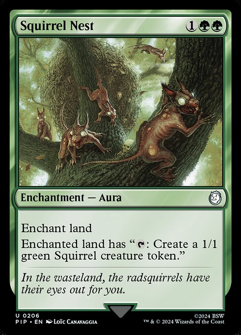 Squirrel Nest - Fallout Uncommon Card