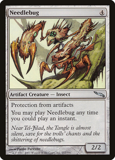 Needlebug - Mirrodin Uncommon Card