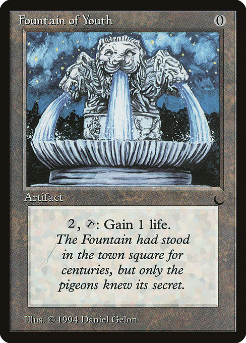 Fountain of Youth - The Dark Uncommon Card