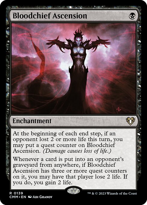 Bloodchief Ascension - Commander Masters Rare Card