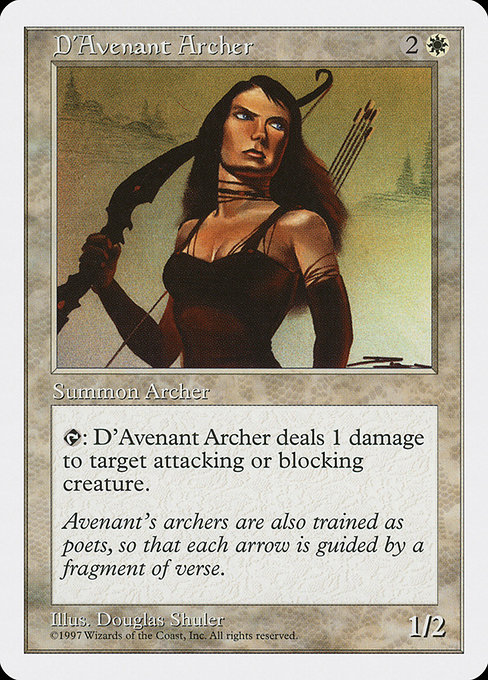 D'Avenant Archer - Fifth Edition Common Card