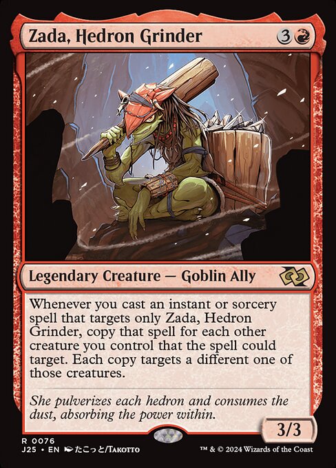 Zada, Hedron Grinder - Foundations Jumpstart Rare Card
