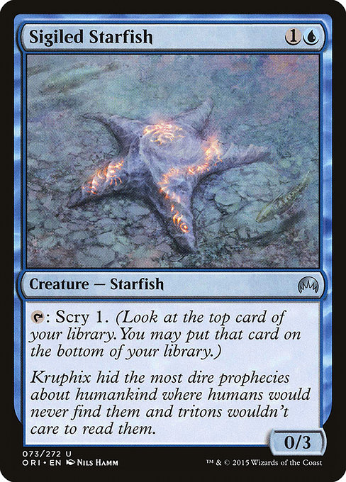 Sigiled Starfish - Magic Origins Uncommon Card