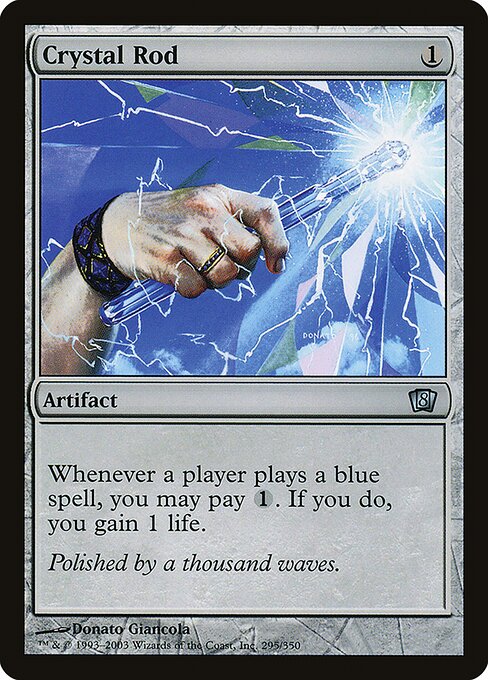 Crystal Rod - Eighth Edition Uncommon Card