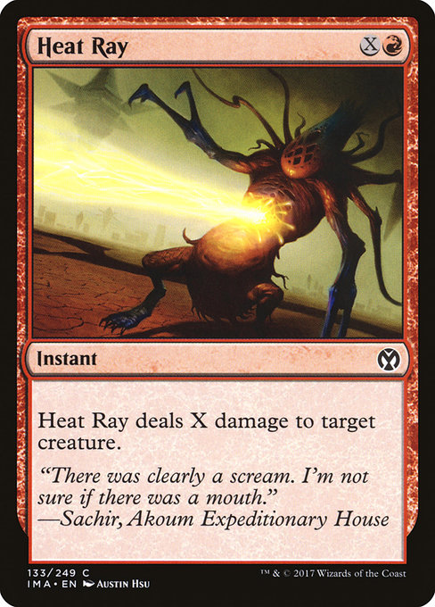 Heat Ray - Iconic Masters Common Card