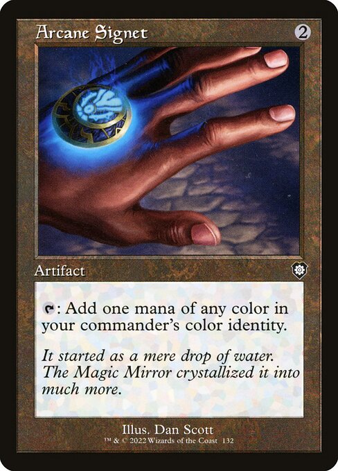 Arcane Signet - The Brothers' War Commander Common Card