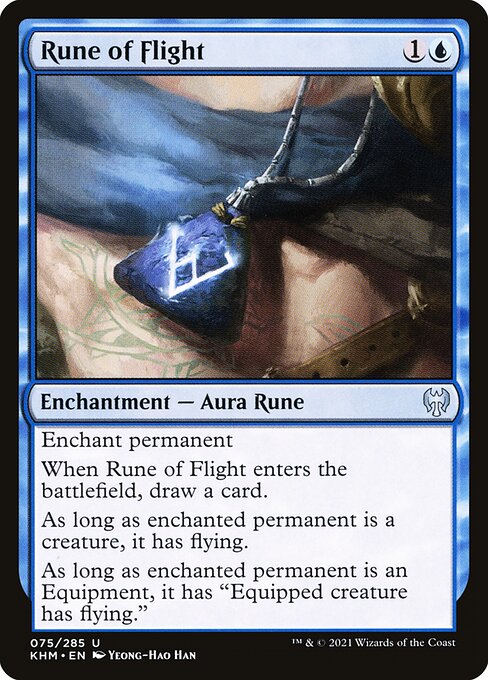 Rune of Flight - Kaldheim Uncommon Card