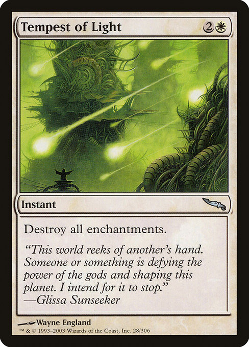 Tempest of Light - Mirrodin Uncommon Card