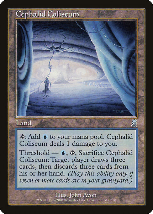 Cephalid Coliseum - Odyssey Uncommon Card