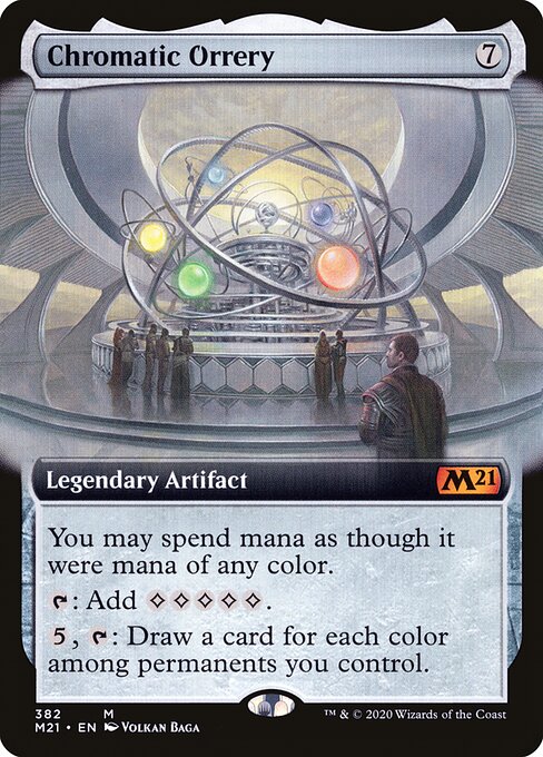 Chromatic Orrery - Core Set 2021 Mythic Card