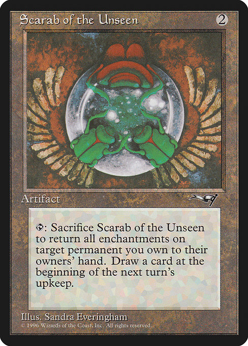 Scarab of the Unseen - Alliances Uncommon Card